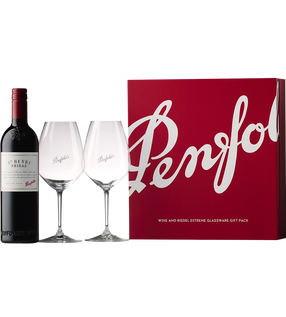 St Henri Shiraz 2018 and Riedel Wine Glasses Gift Box